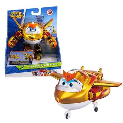 Super Wings Transforming Golden boy