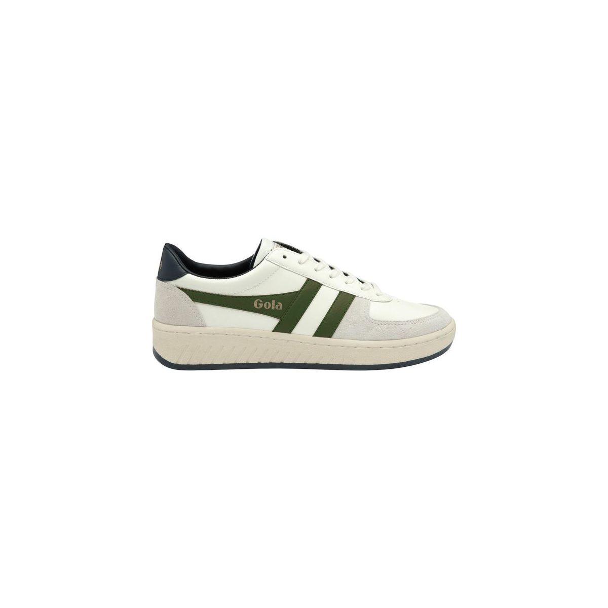 Gola Grandslam Classic Sneaker Men off white/dark green/navy (WU) 8 CMB117-WU-8-offwhitedarkgreennavy