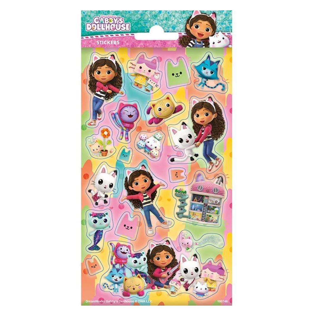 Gabby's Dollhouse Aufkleber Gabby's Puppenhaus Glitzer (17 Sticker) (GNF100746)