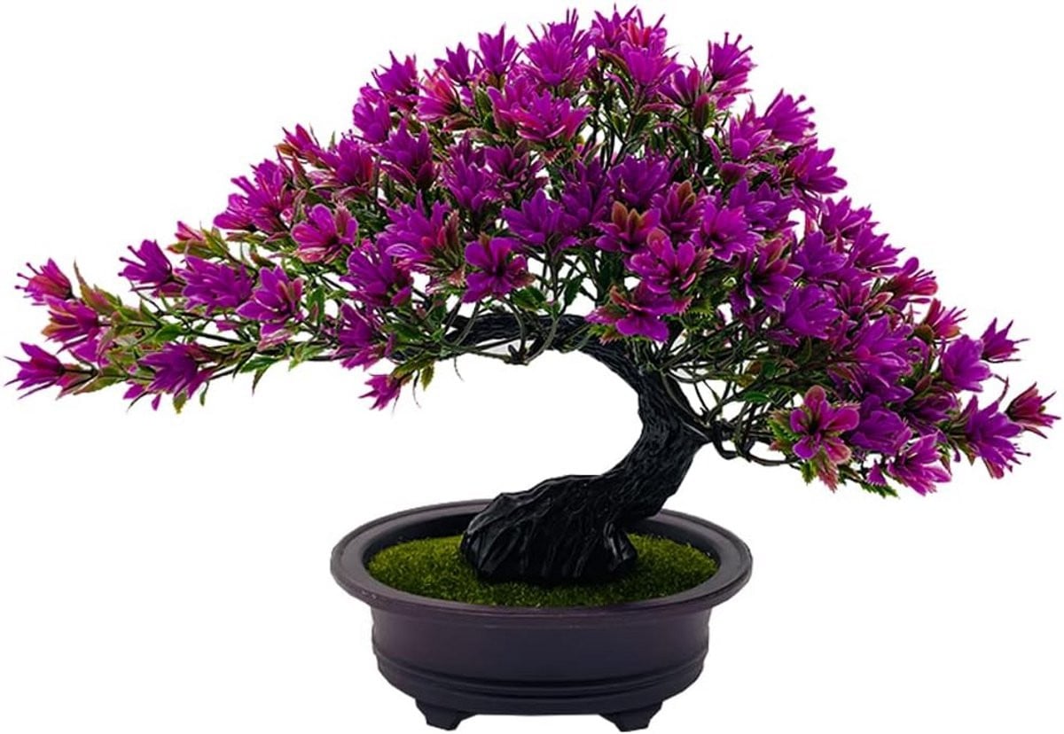 Realistische Kunstmatige Bonsai Boom voor Binnen - Decoratieve Japanse Den of Jeneverbes