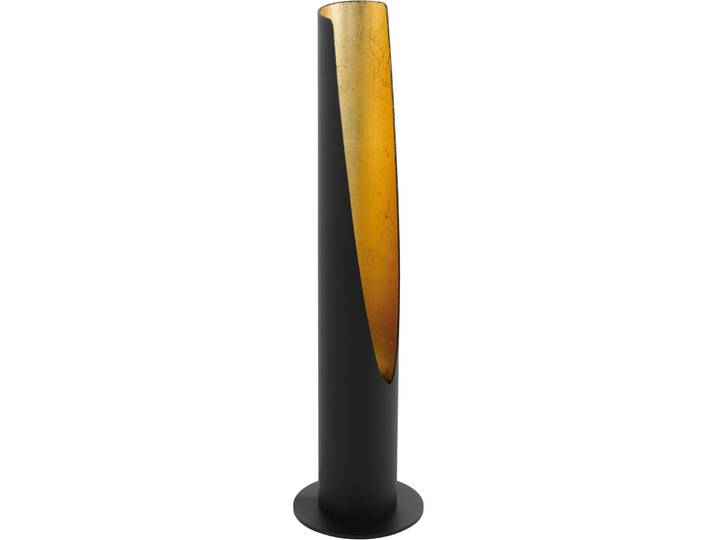Eglo Tischlampe Barbotto Schwarz, gold Stahl H 39.5 cm