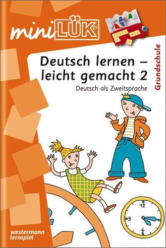 Heinz Vogel - miniLÜK: Deutsch lernen - leicht gemacht 2: Deutsch als Zweitsprache für die Grundschule - Preis vom 11.10.2026 03:10:56 h