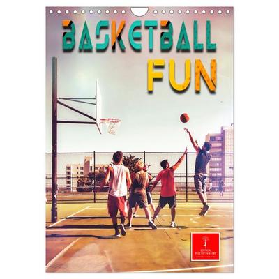 Basketball Fun (Wandkalender 2026 DIN A4 hoch), CALVENDO Monatskalender