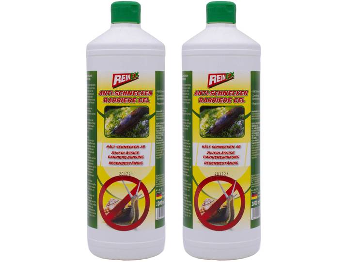 2er-Set Anti-Schnecken Barriere Gel, 1000ml