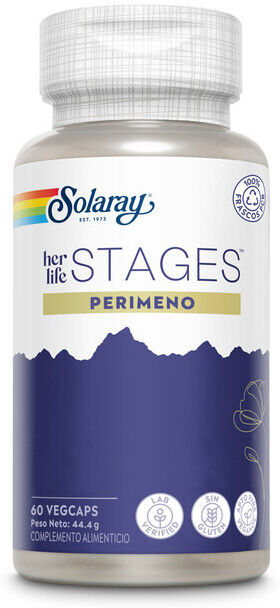 Solaray Perimeno Stages 60 Cápsulas