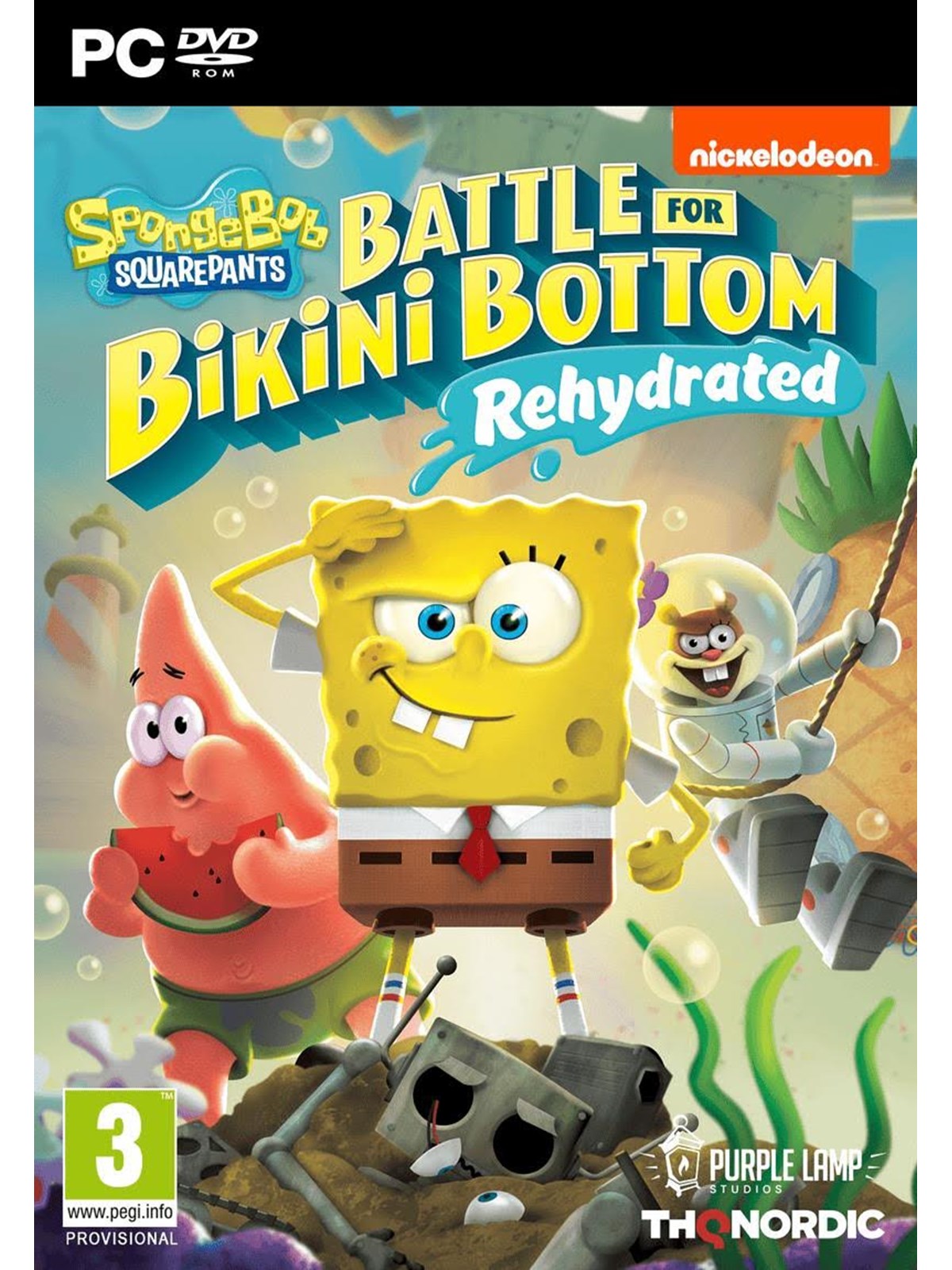 SpongeBob SquarePants: Battle for Bikini Bottom Rehydrated - Windows - Plattform - PEGI 3