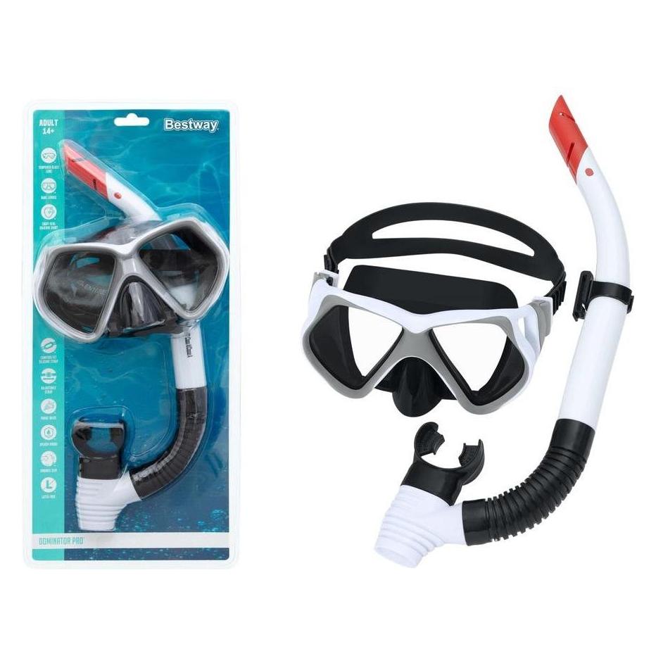 Bestway Tauchset Weisse Maske Schnarchen 24069 (5905515351706)