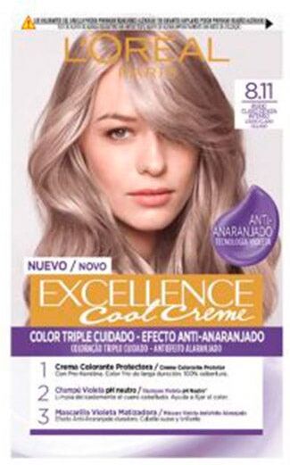 Tinte Excellence Cool Creme 8.11-Rubio Claro Cen