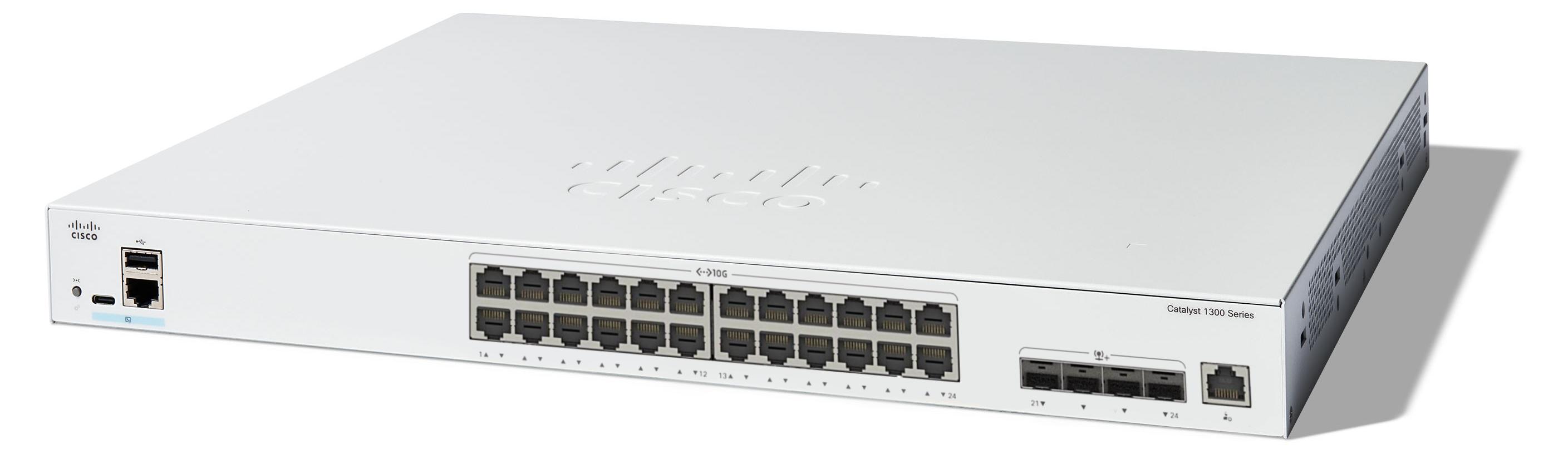Cisco Catalyst 1300-24XT - Switch - Layer 3 - Smart