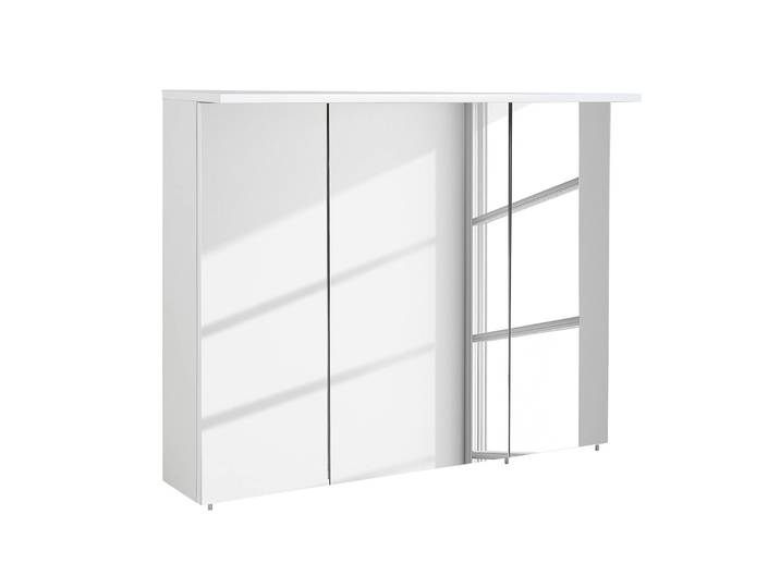 Armoire avec miroir I 100cm Blanc