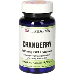 CRANBERRY 400 mg GPH Kapseln 60 St