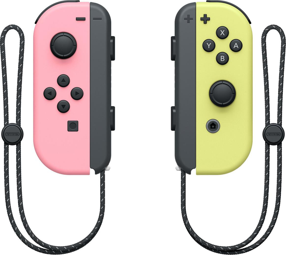 Nintendo Joy-Con set van 2, pastelroze en pastelgeel
