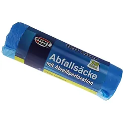 Abfallsäcke 120 L blau 10 Stück Reinex Pack Müllsäcke extra reißfest, praktisch und hygienisch