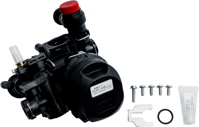 Wolf Hydraulik GTC Vorlaufblock 2074702 Heizwasser und Warmwasser komplett