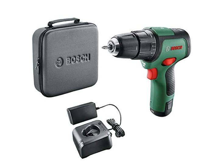 Bosch Perceuse à percussion sans-fil EasyImpact 12 (1x batterie\, système 12V\, dans une housse de rangement souple)