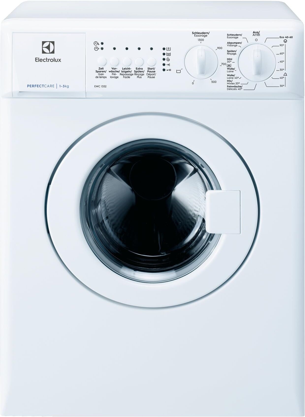 Electrolux Waschmaschine "Compact D EWC1352 Links", Energieeffizienz: D, weiss (weiß), B:49,5cm H:67cm T:51,5cm, Waschmaschinen, Waschmaschine weiß Einheitsgröße