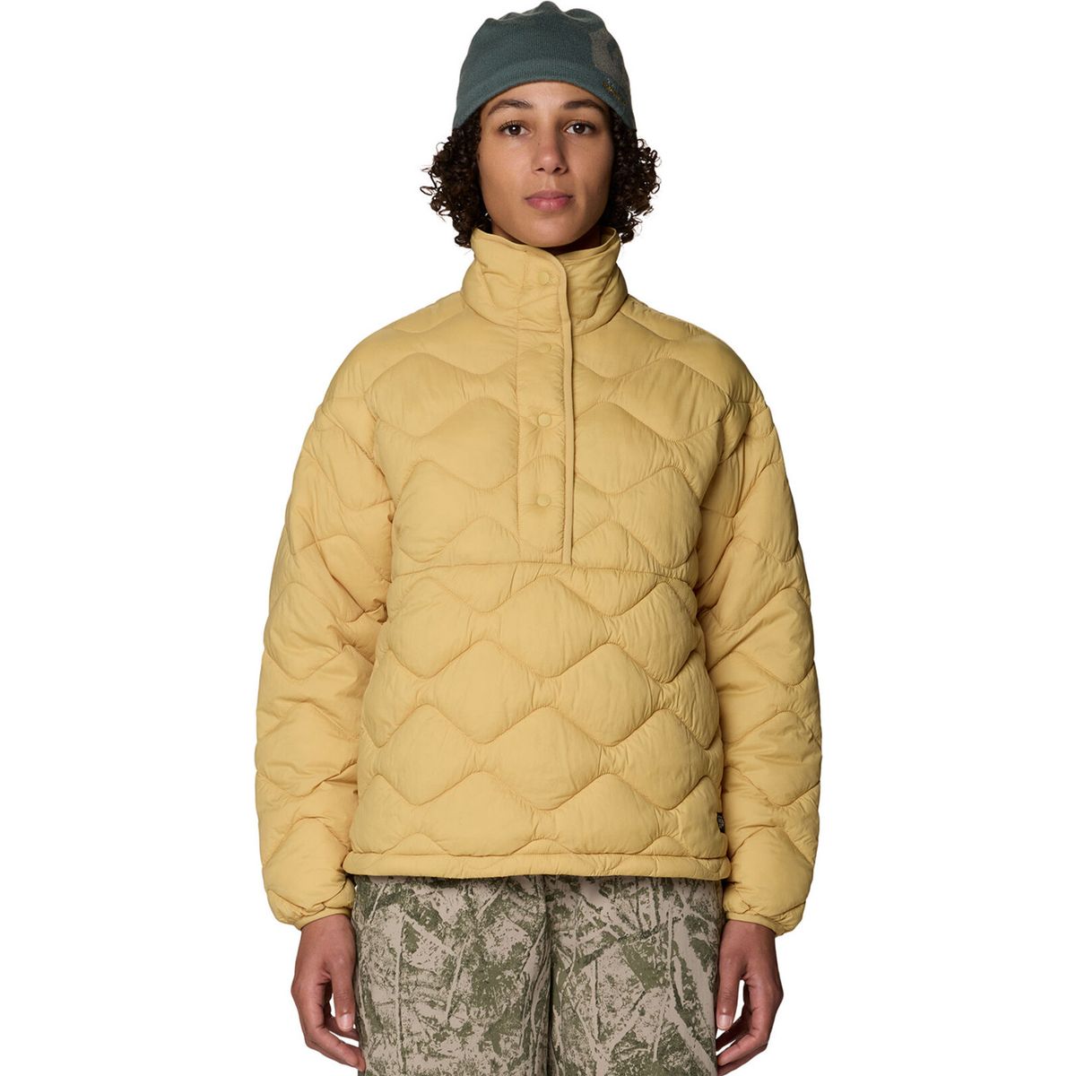 Mountain Hardwear W Seek Out Snap Neck Pullover prairie (770) S 212967-770-S