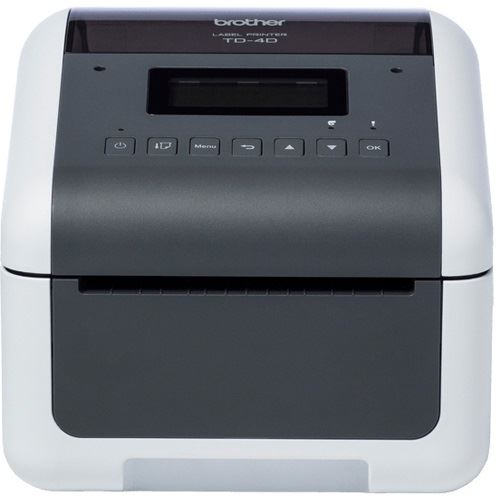 brother TD-4455DNWB Etikettendrucker grau, weiß