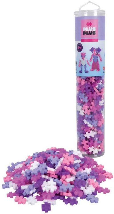 Méga tube Paillettes 240 Pcs - Plus Plus