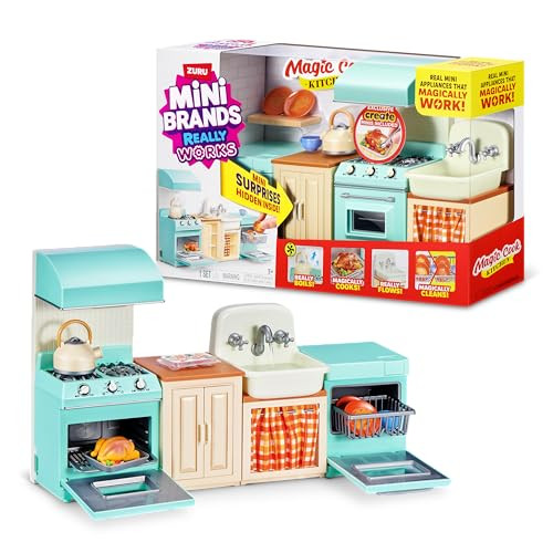 Mini Brands Magic Cook Keuken Speelset Serie 1 van ZURU, Meerkleurig