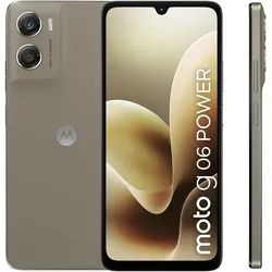 Motorola moto g06 power (256 GB, Khaki, Laurel Oak, 6.88", Dual SIM, 4G), Smartphone, Grün
