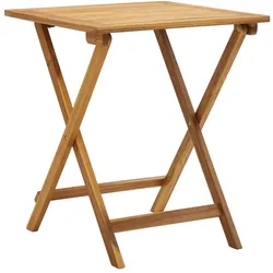 vidaXL, Gartentisch + Balkontisch, Calinin (Quadratischer Tisch) (60 x 60 x 73 cm)