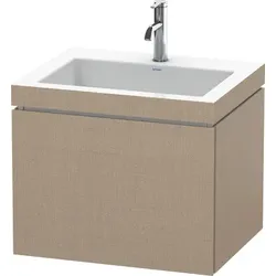 Duravit Möbelset c-shaped Set wandhängend wandhängend „L-Cube“ 60 × 50 × 48 cm Leinen