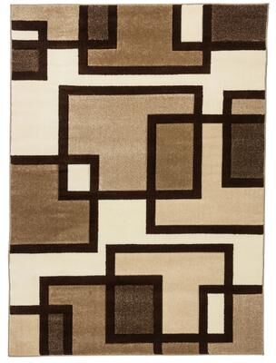 Well Woven Modern Geometric Mat Accent Rug - 2' x 3' - 2' x 3'