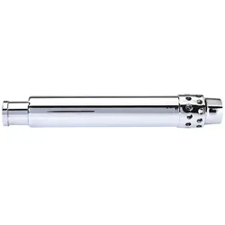 Gastro-Inox Edelstahlüberlaufrohr mit Filter, Länge 280mm