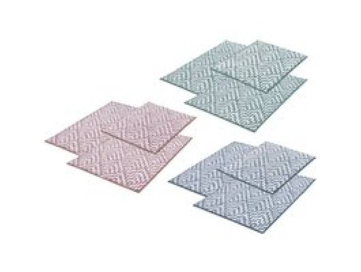 KLEINE WOLKE Tapis de bain « Botany », différentes tailles disponibles, en coton, avec effet de relief