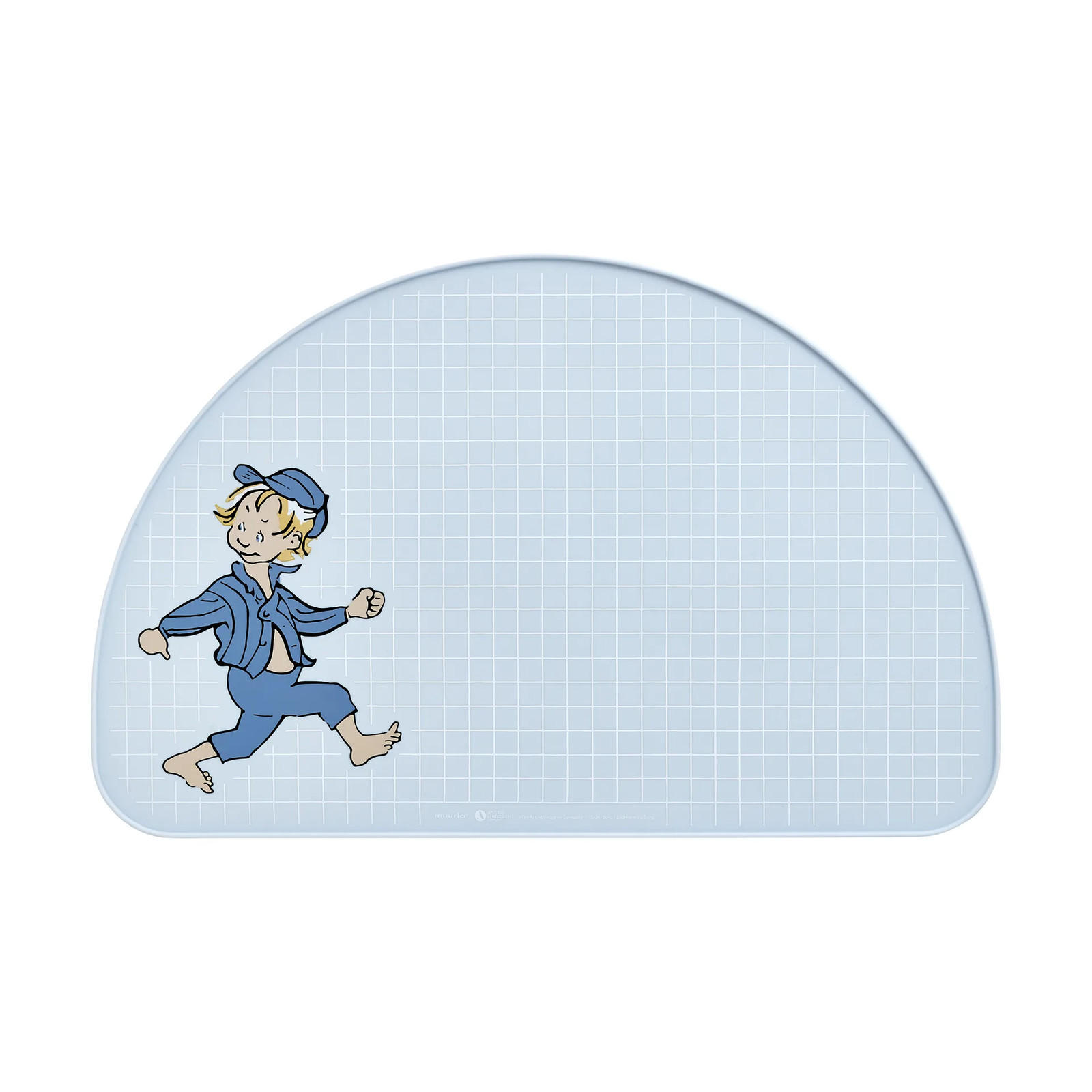 Muurla Emil placemat Blauw 27 x 42 cm