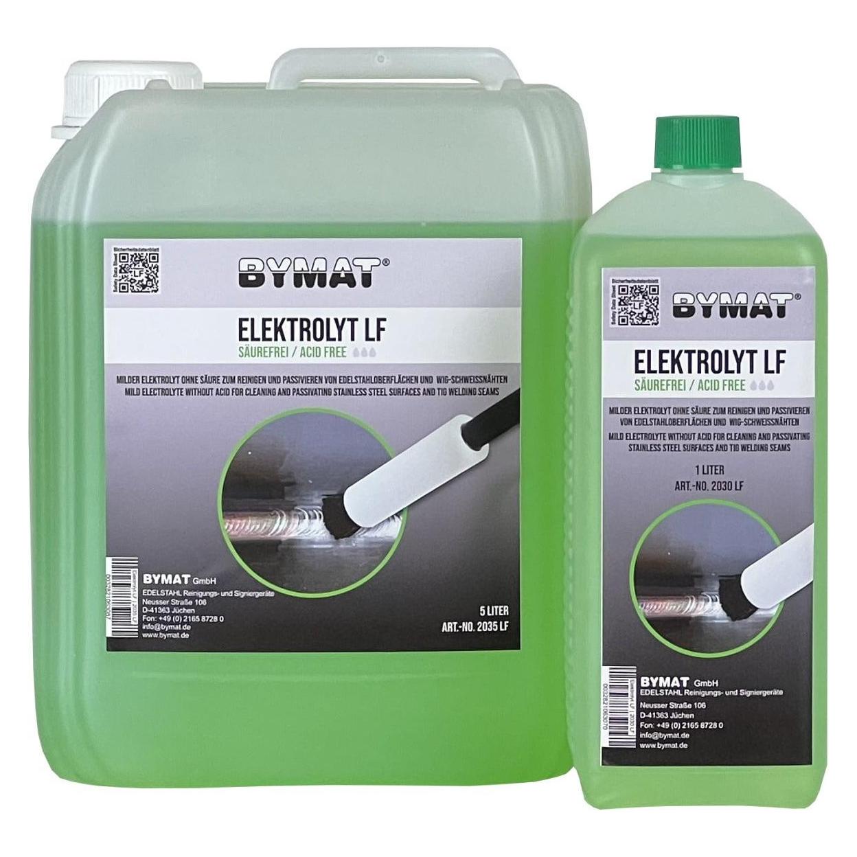 Schweisskraft Elektrolyt LF, zum Reinigen von glänzenden Stählen 5000 ml, für glänzende Stähle (1232035LF)