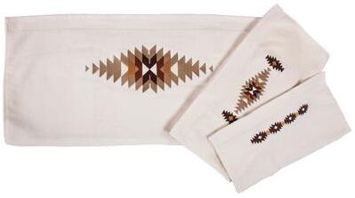 Paseo Road by HiEnd Accents Yosemite Embroidered Towel Set,3PC