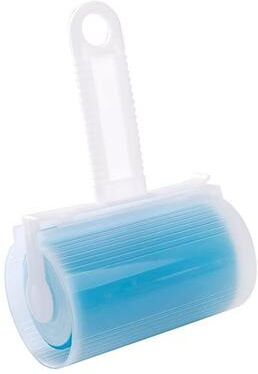 Inspired Finds Reusable Washable Lint Roller Sticky Pet Hair Remover For Clothes And Furniture blue