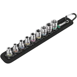 Wera Belt A 4 Zyklop Steckschlüsseleinsatz-Satz, 1/4"-Antrieb, 9-teilig - 05003883001