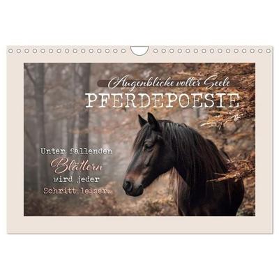 Pferdepoesie - Augenblicke voller Seele (Wandkalender 2027 DIN A4 quer), CALVENDO Monatskalender
