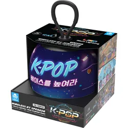K-POP Wireless Bluetooth Speaker + Disco Lighting + DUO SHARING mode