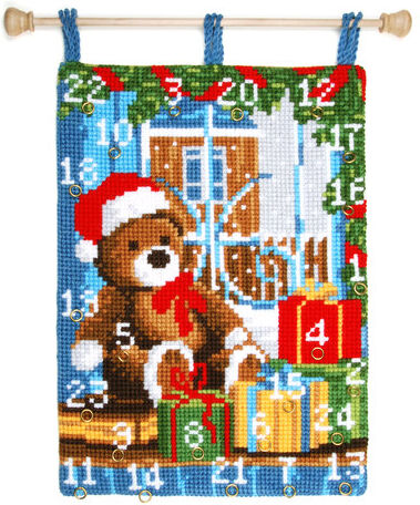 Adventskalender "Teddybär"