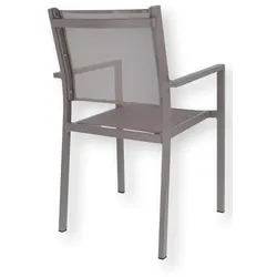 Outdoor Stapelsessel Fiam Aria taupe / taupe