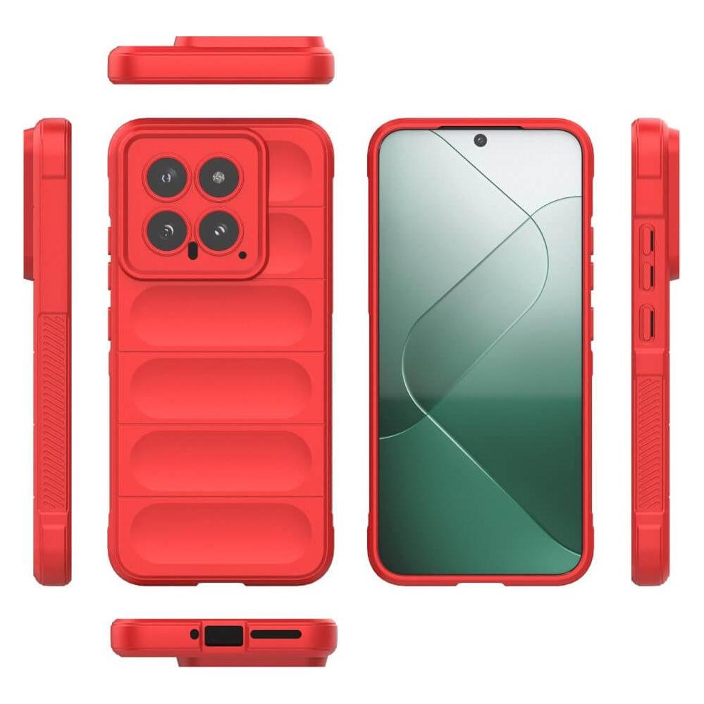 Cover-Discount Xiaomi 14 - Rugged Protective Cover rot (Xiaomi 14) (660168349C)