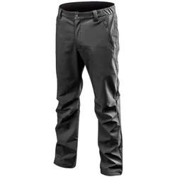Softshellhose wind-wasserdicht schwarz
