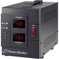 PowerWalker AVR 2000 SIV FR, Spannungsregler schwarz, Spannungsregler, Output: 2x French