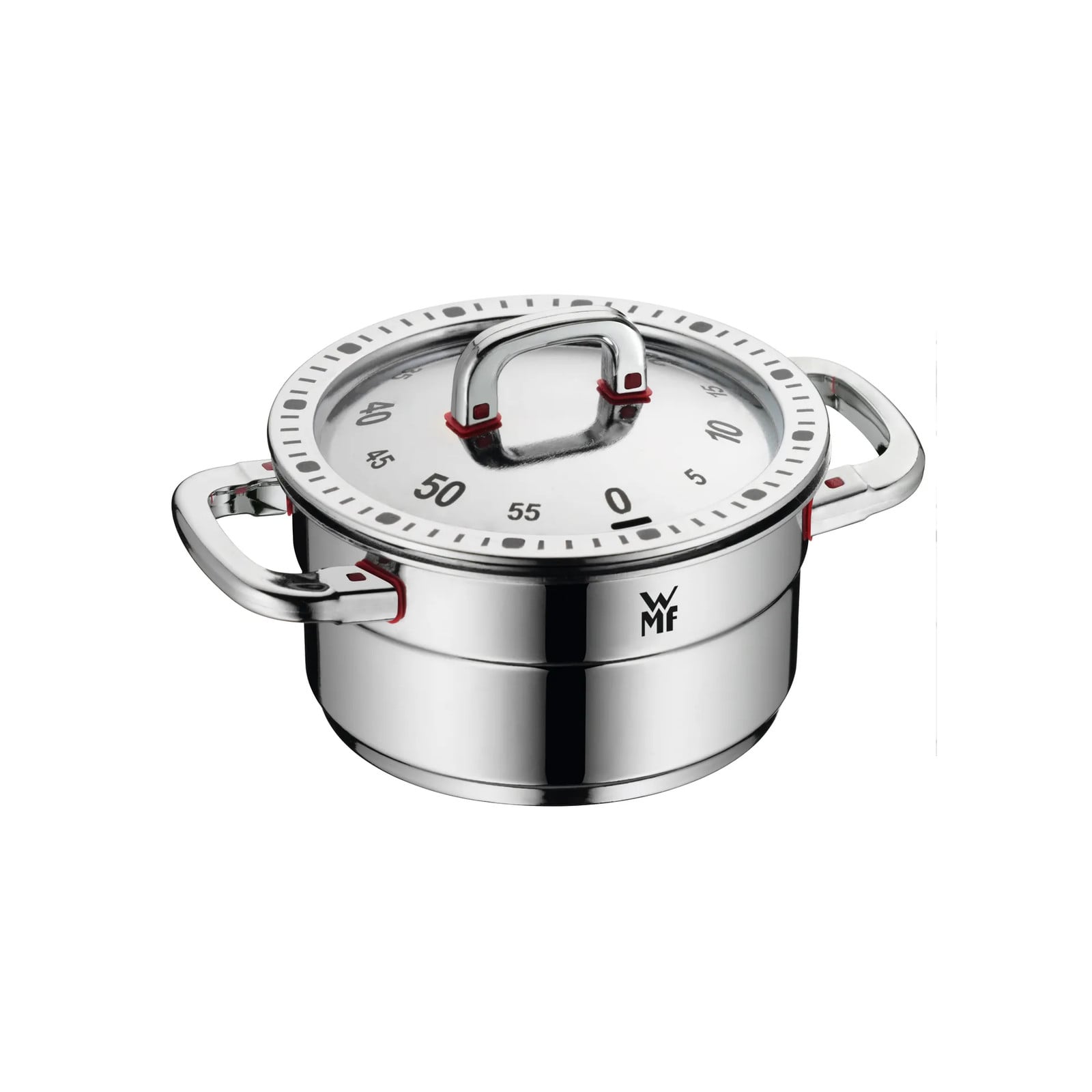 WMF Premium One keukentimer in roestvrij staal met insteltijd tot 60 minuten