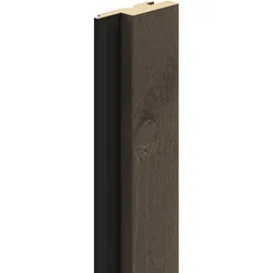 OSMO Fassade Verto Fichte 27x96 sf 510cm Black-Stripe Sichtseite riffelgesägt,Vergrauungslasur VE 4 Stk.