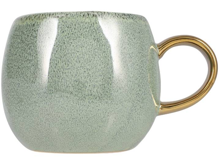 Mug Luxury grün & gold 700ml