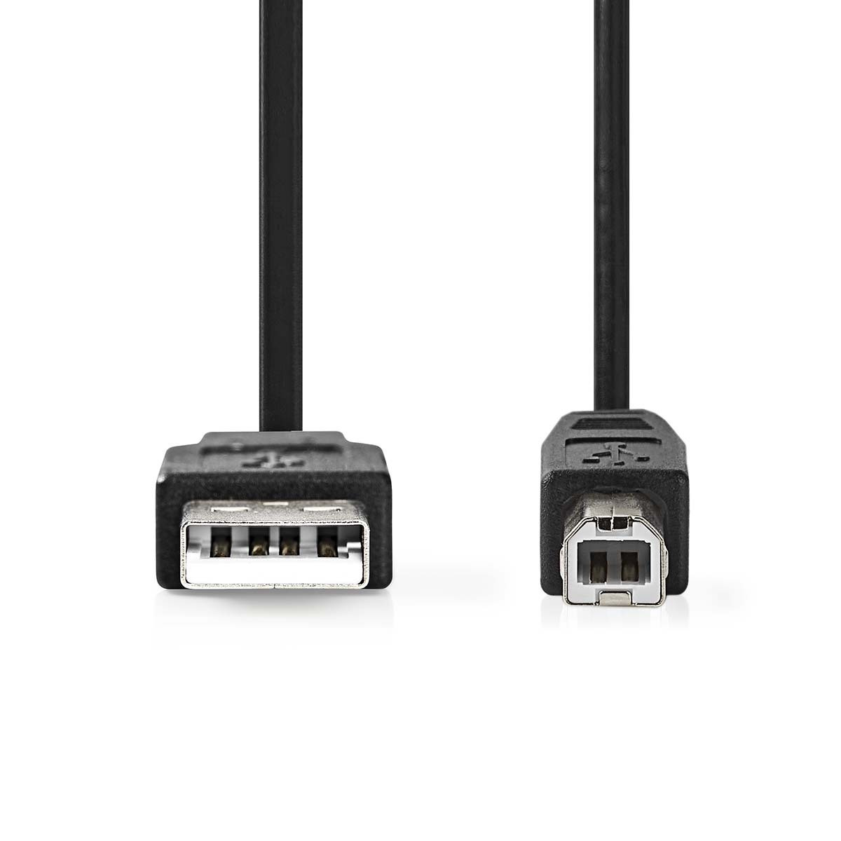 Nedis CCGL60100BK30 USB 2.0 Kabel, USB A naar USB B, 3 meter, zwart