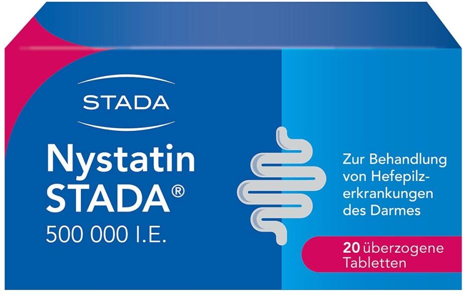 Nystatin-STADA Nystatin STADA 500.000 I.E. überzogene Tabletten