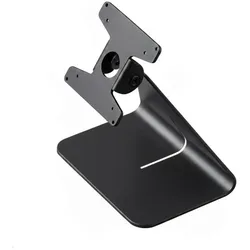 TabLines TTS011B Tablet Tischständer neigbar - schwarz, Tablet Halterung, Schwarz