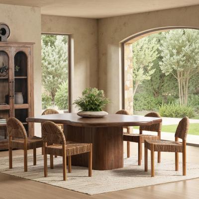 Classic Home Alvaro Acacia Wood Dining Table
