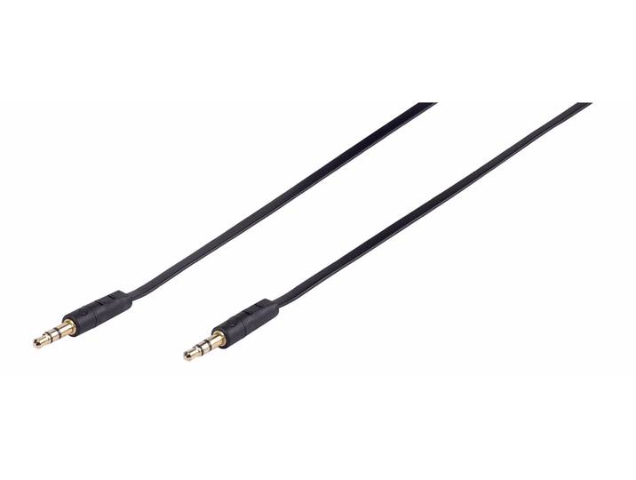 Vivanco Klinke 3.5mm, 0.5m Audio Verbindung – Audio Kabel/AUX Kabel